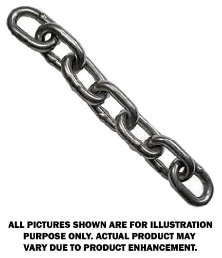 Flo Pro .375 Inch Stainless Steel Chain - 1 Foot Increments Up to 20 Feet